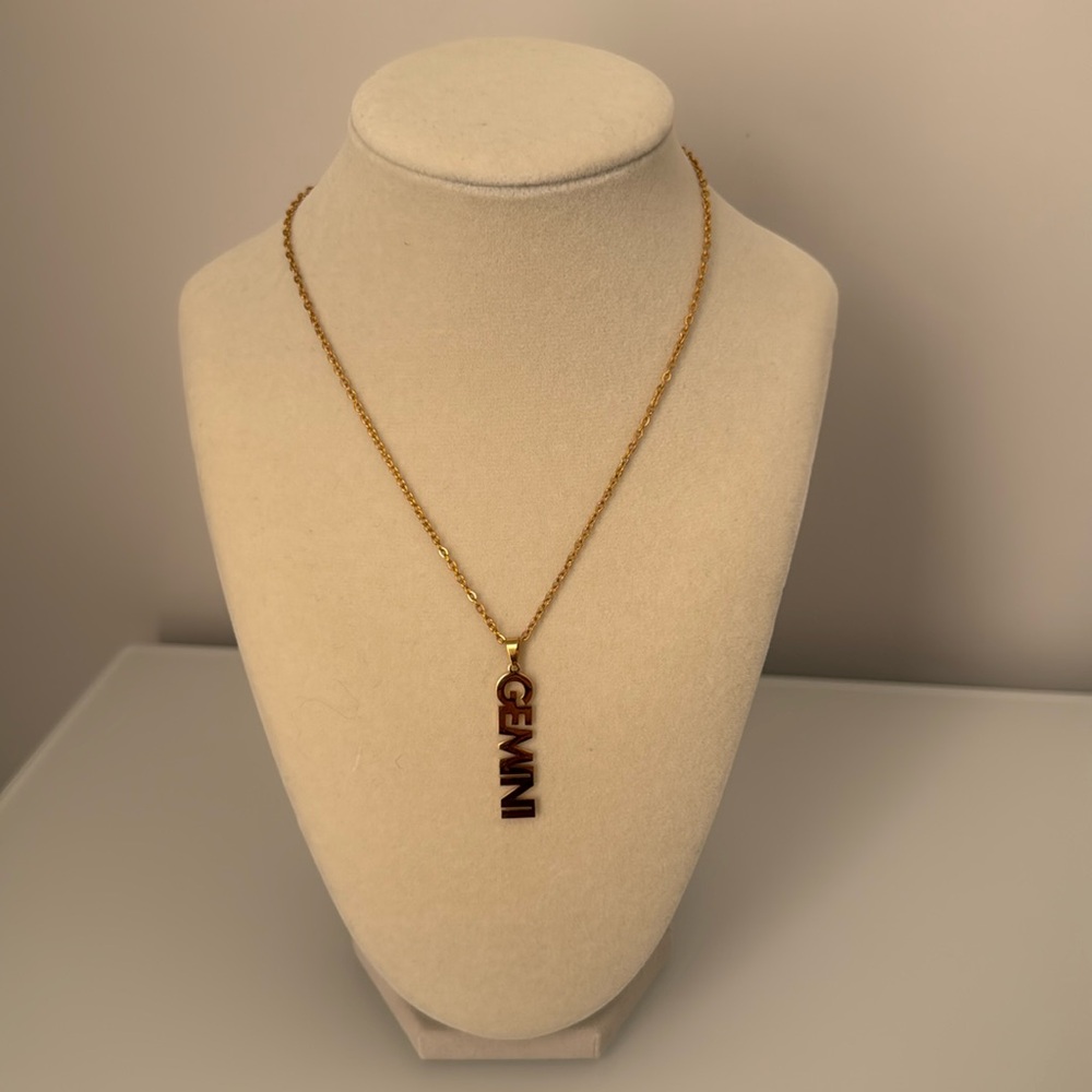 NEW~Gemini necklace